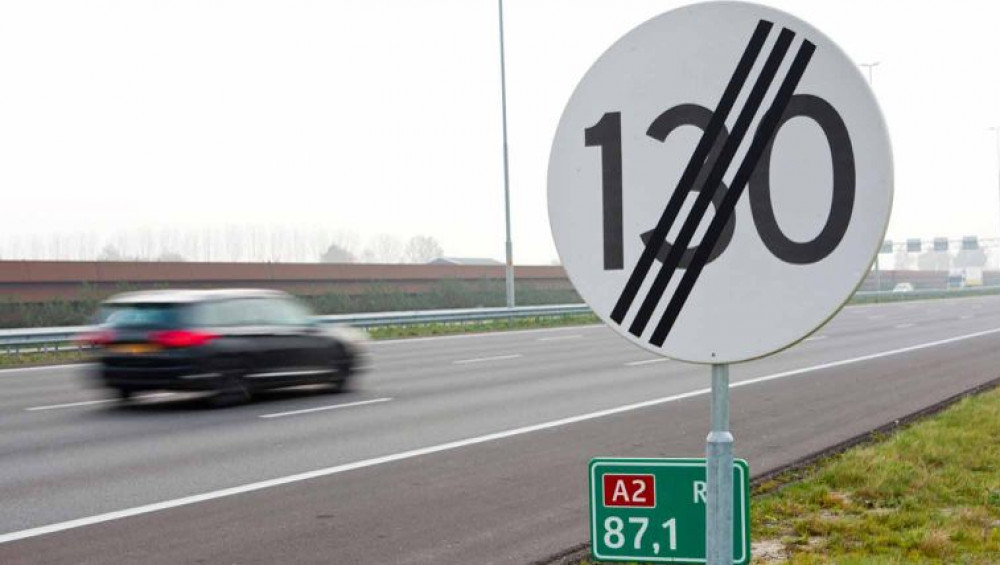 snelheidsaanpassing maart 100 km per uur vr.7 februari 2020 