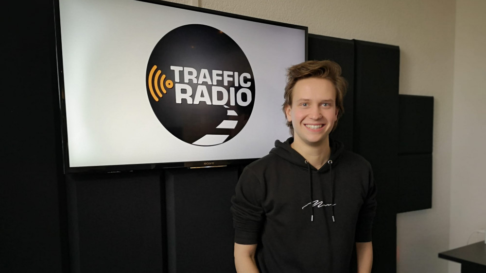 Daan Prins doet Traffic Radio