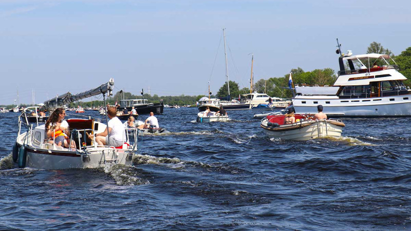 Varen op het water