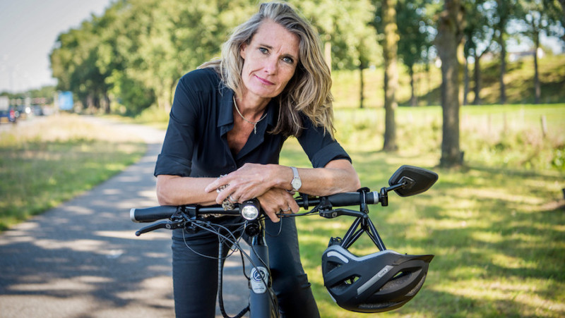 Esther van Garderen, algemeen directeur van de Fietsersbond.