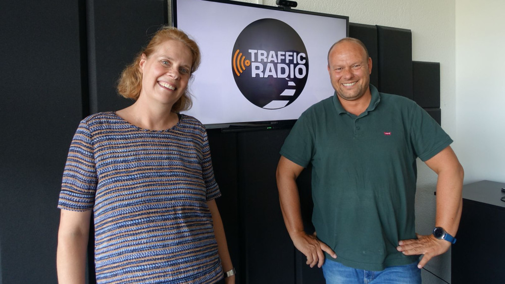 Anne Lobbes Hyundai in de studio met Ron