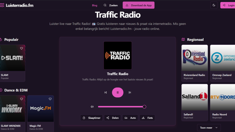 TR op Luisterradio.fm